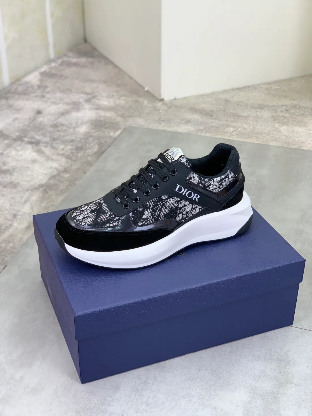 Men's Men's Shoes💰P420💰[New Style]🆘[Dior] 2025 Dior Original Lace-up Low-top Men's Shoes Classic casual shoes🔥This model is the official flagship model, with high quality and made by famous original designers. It is made of high-quality cowhide with original materials➕comfortable and breathable mesh lining➕pigskin insole. The perfect last shape and generous and fashionable design have attracted many consumers. Suitable for drivers to drive🚗. What you want is the best quality in the market. Color 4️⃣Code number: 38--44 (45 customized)